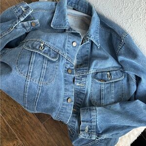 Vintage 1970s Lee 101-J Rider Denim Jacket XL Classic Faded Blue Union Made 50R
